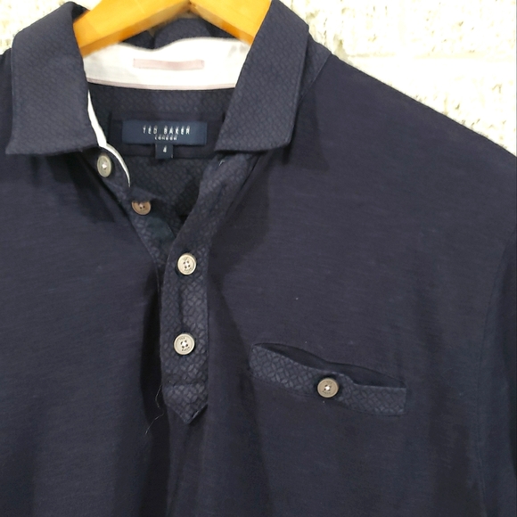 Ted Baker Navy Polo - Picture 2 of 6